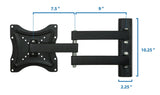 TV Mount - Full Motion TV Wall Mount - Mount-It! - MI-2041L