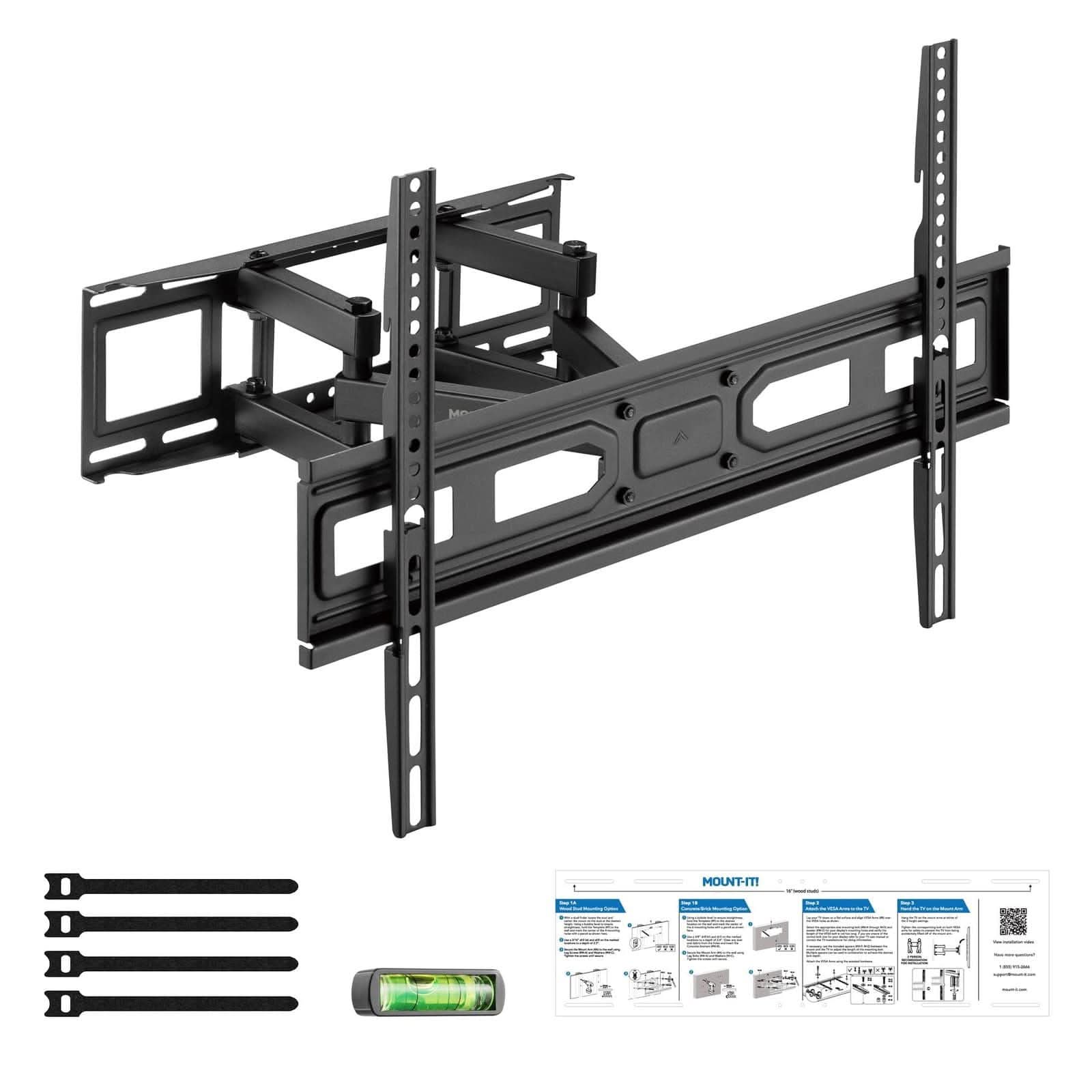 Mount-It! Full Motion TV Wall Mount for 37" to 80" TVs | holds up to 88 lbs | MI-4112 - Thumbnail 2
