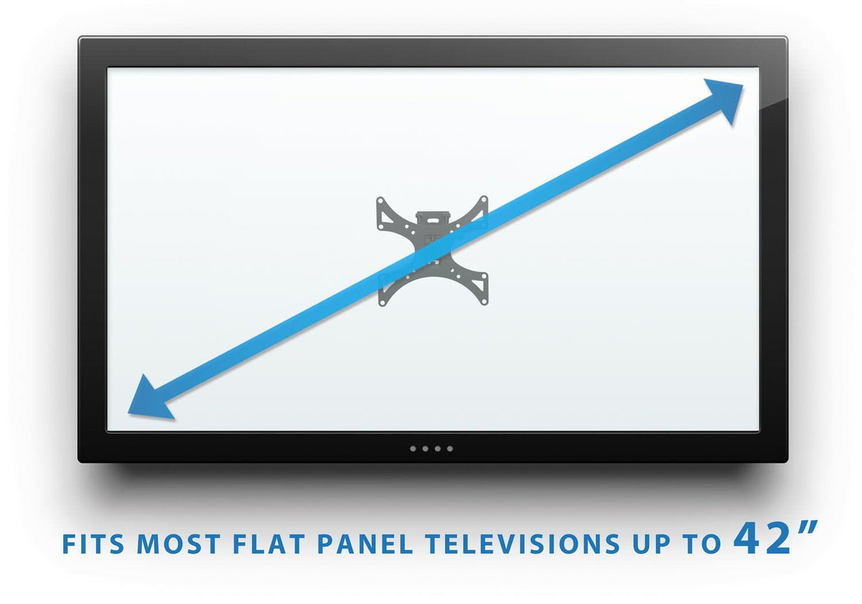 TV Mount - Full Motion TV Wall Mount w/ Extension - Mount-It! - MI-4601
