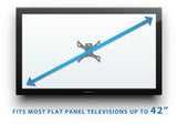 TV Mount - Full Motion TV Wall Mount w/ Extension - Mount-It! - MI-4601