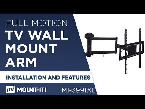 TV Mount - Full Motion TV Wall Mount with Articulating Arm - Mount-It! - MI-3991XL