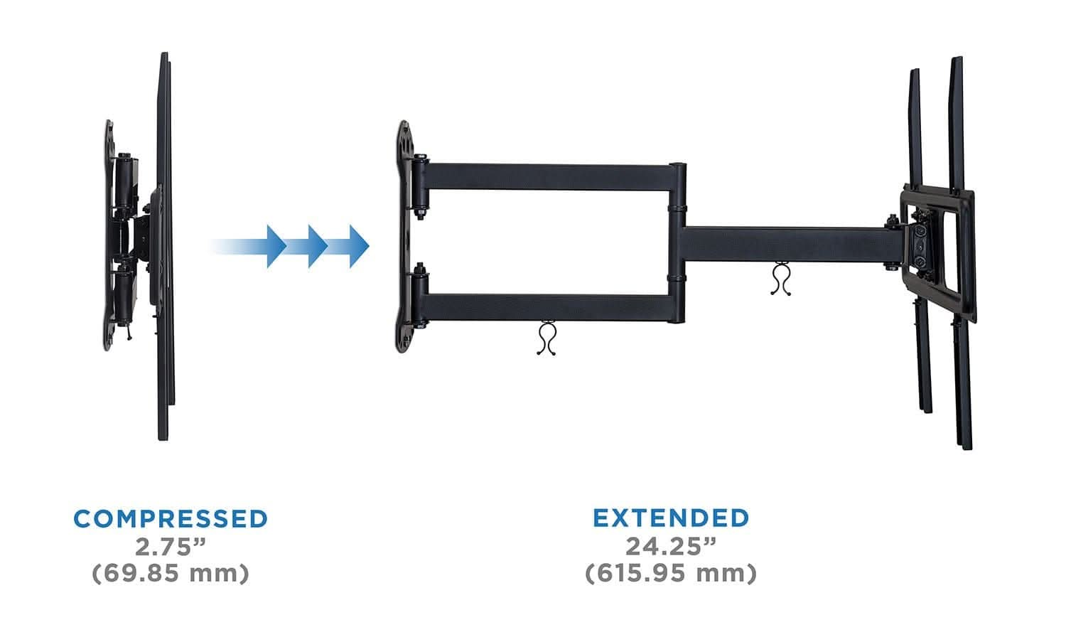 Mount-It! Full Motion TV Wall Mount MI-3991XL