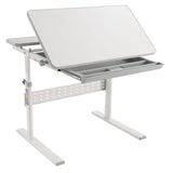 Grey Children's Desks - Height Adjustable Kid's Desk for Children K-12 - Mount-It! - MI-10204
