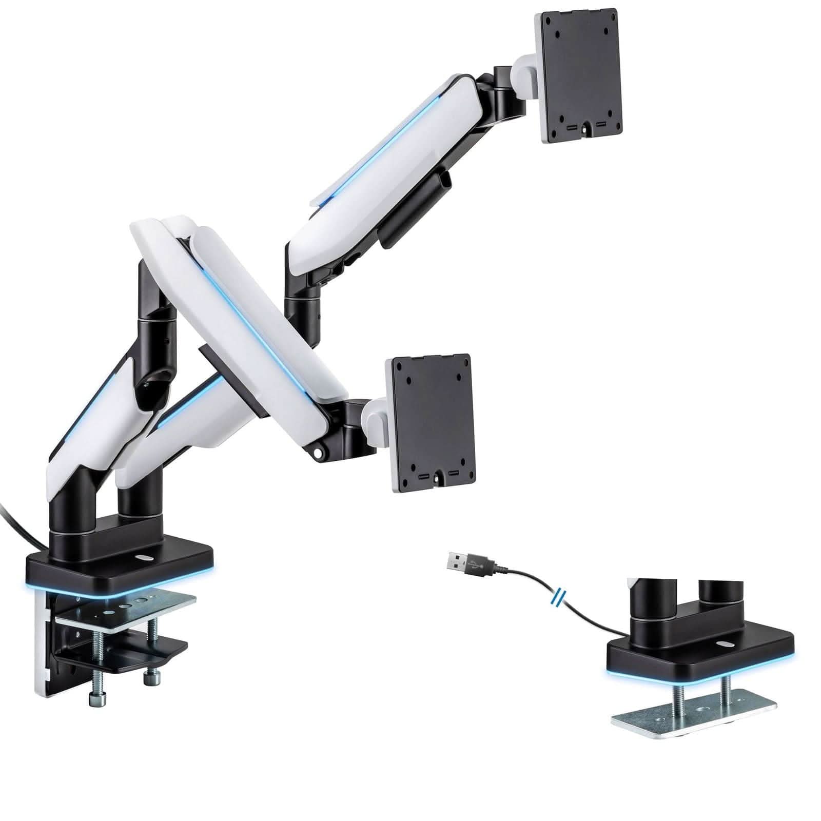 Heavy Duty Dual Monitor Arm For Screens Up To 35 Inch
