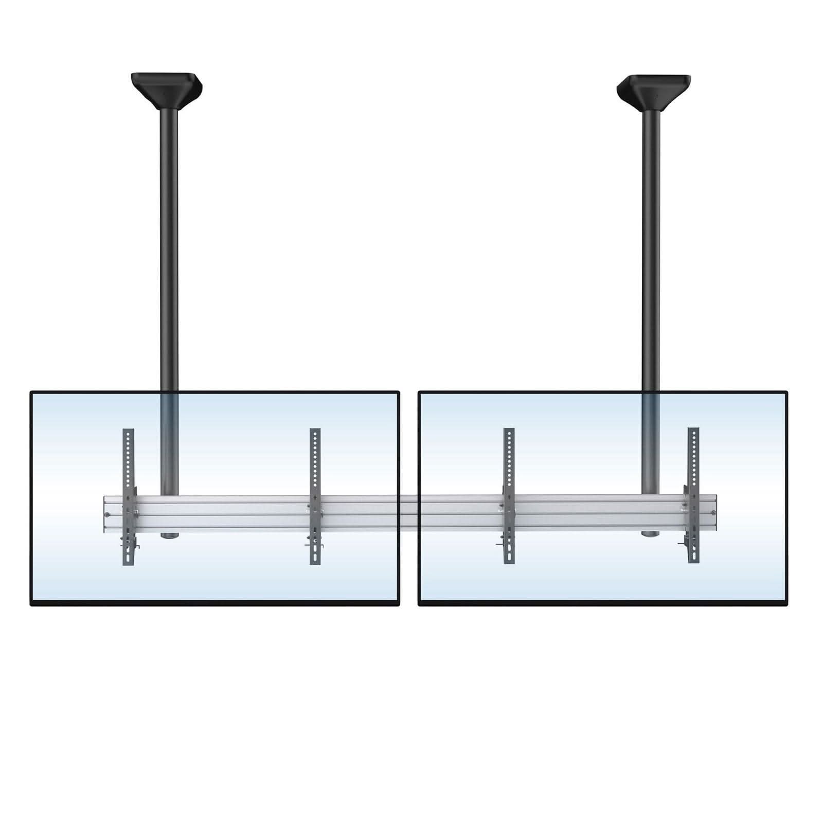 Mount-It! Heavy-Duty Dual TV Ceiling Mount - Thumbnail 5