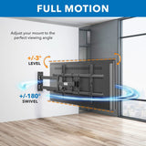 TV Mount - Heavy Duty Full Motion TV Wall Mount - Mount-It! - MI-14003