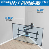 TV Mount - Heavy Duty Full Motion TV Wall Mount - Mount-It! - MI-14003