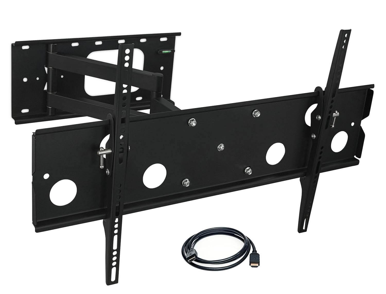 Mount-It! Heavy Duty Low Profile Full Motion TV Wall Mount with Long Extension for 24" to 75" TVs | holds up to 175 lbs | MI-326B - Thumbnail 3