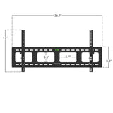 TV Mount - Heavy-Duty Tilt TV Wall Mount - Mount-It! - MI-2303L