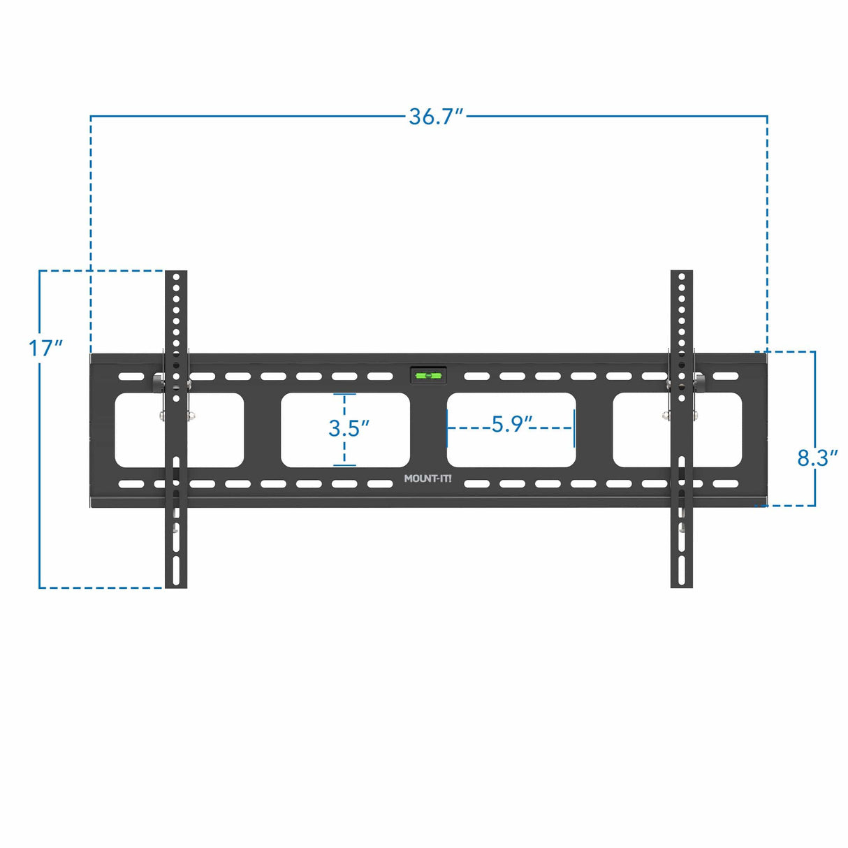 TV Mount - Heavy-Duty Tilt TV Wall Mount - Mount-It! - MI-318L