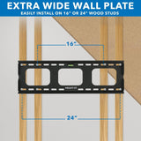 TV Mount - Heavy-Duty Tilt TV Wall Mount with Low Profile - Mount-It! - MI-318B