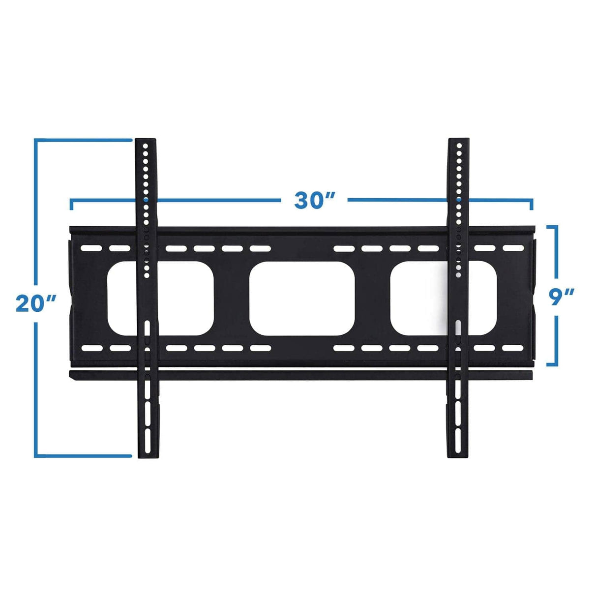 TV Mount - Heavy-Duty Ultra Low Profile TV Wall Mount with Locking Feature - Mount-It! - MI-305B