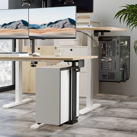 CPU Holder - Heavy-Duty Under Desk / Wall CPU Mount - Mount-It! - MI-7171