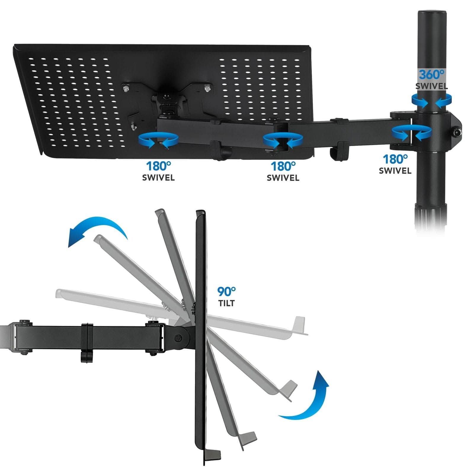 Mount-It! Laptop Desk Mount MI-4352LT - Thumbnail 4