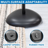 Speaker Stand - Height Adjustable Speaker Floor Stands (2 ct.) - Mount-It! - MI-1232