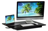 Desk Converters - Height Adjustable X-Lift Standing Desk Converter - Mount-It! -