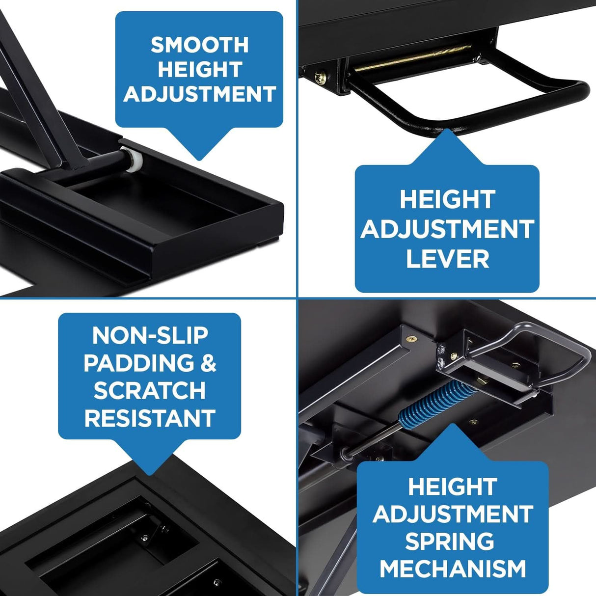 Desk Converters - Height Adjustable X-Lift Standing Desk Converter - Mount-It! -