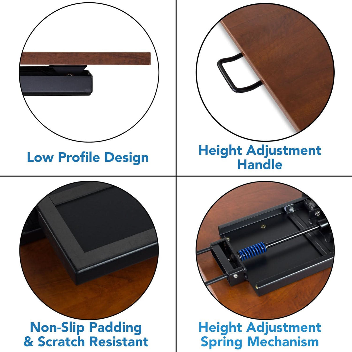 Desk Converters - Height Adjustable X-Lift Standing Desk Converter - Mount-It! -