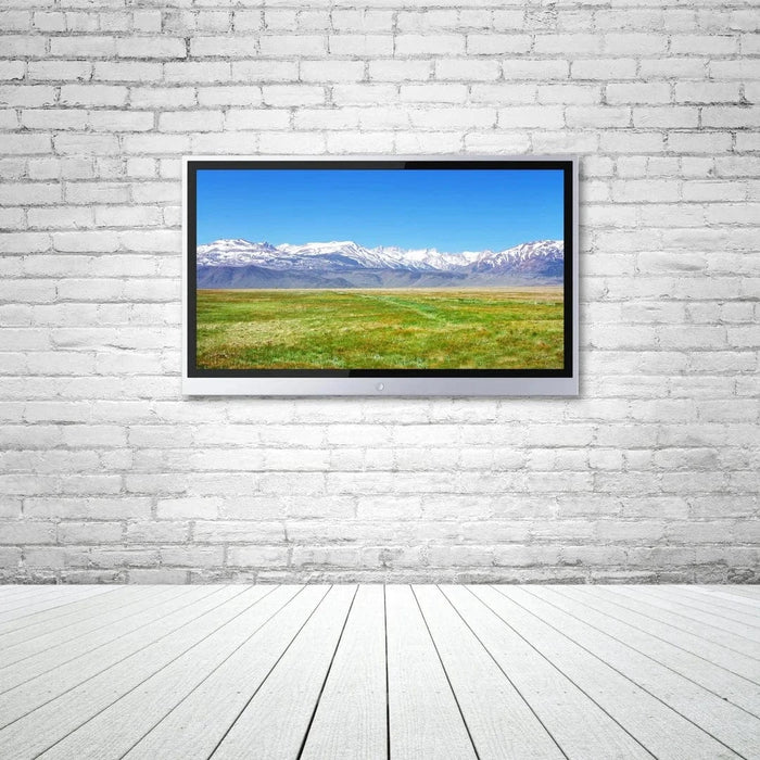 how to mount a tv on brick