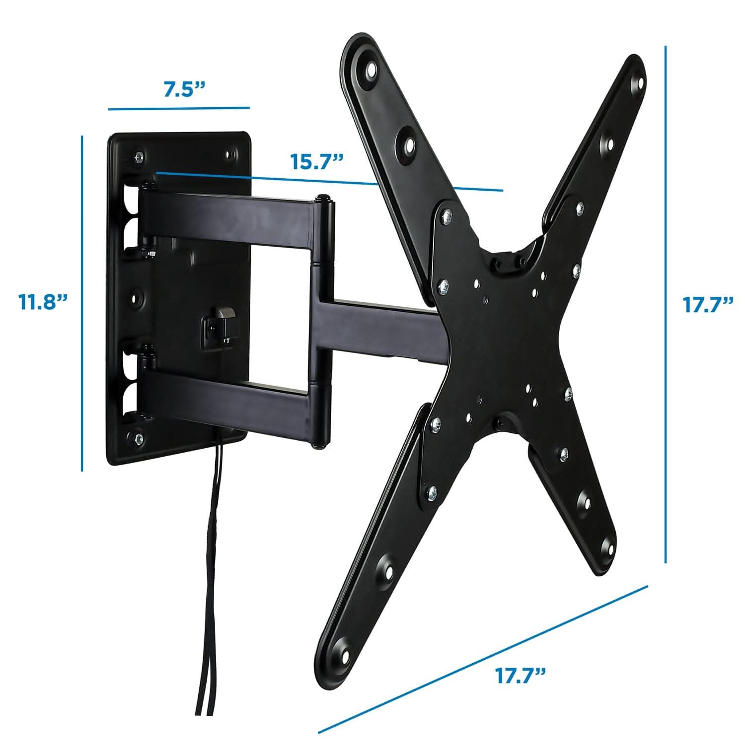 Mount-It! Locking RV and Trailer TV Wall Mount with Detachable Bracket - Thumbnail 5
