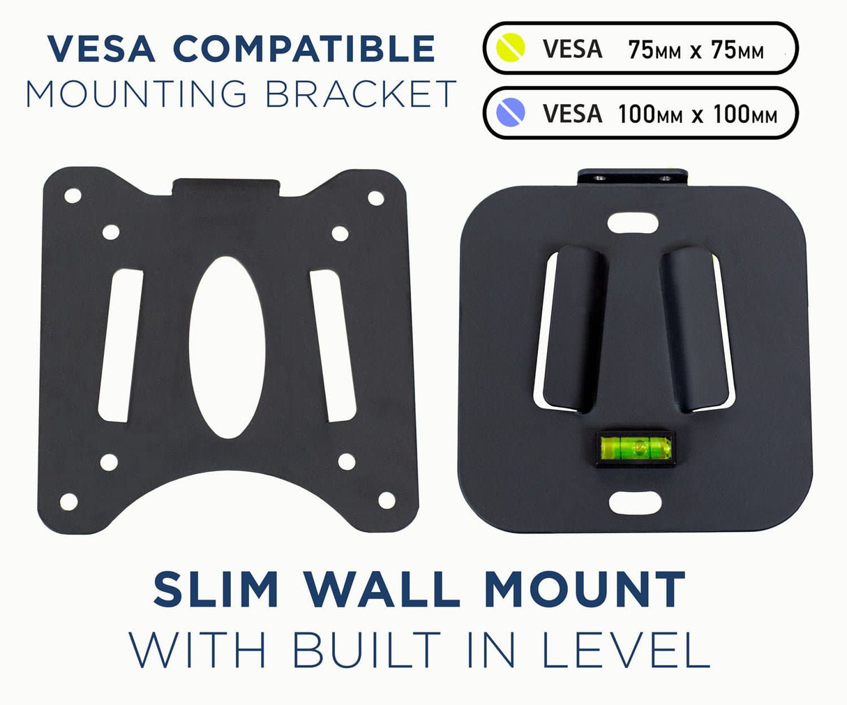 TV Mount - Low Profile Fixed TV Mount - Mount-It! - MI-203
