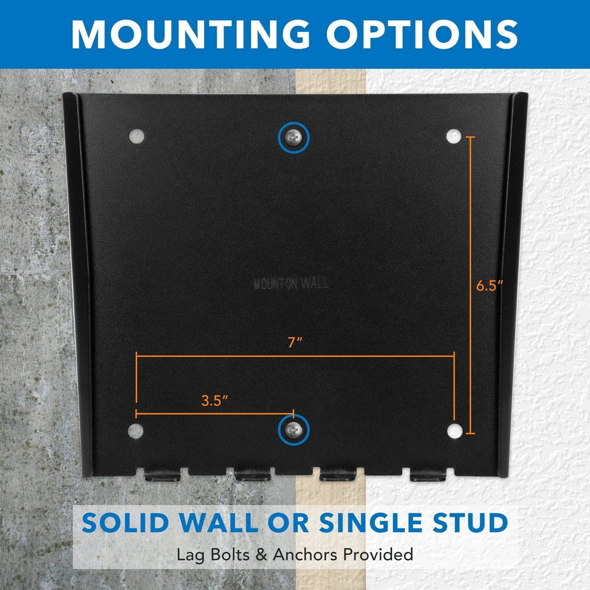 TV Mount - Low Profile Fixed TV Wall Mount - Mount-It! - MI-306