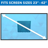 TV Mount - Low Profile Fixed TV Wall Mount - Mount-It! - MI-306