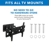 TV Accessories - M8 Screws for Samsung TV - Mount-It! - MI-M8KIT