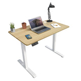 Maple Standing Desk - Compact Electric Standing Desk with 48" Tabletop - Mount-It! - MI-8038