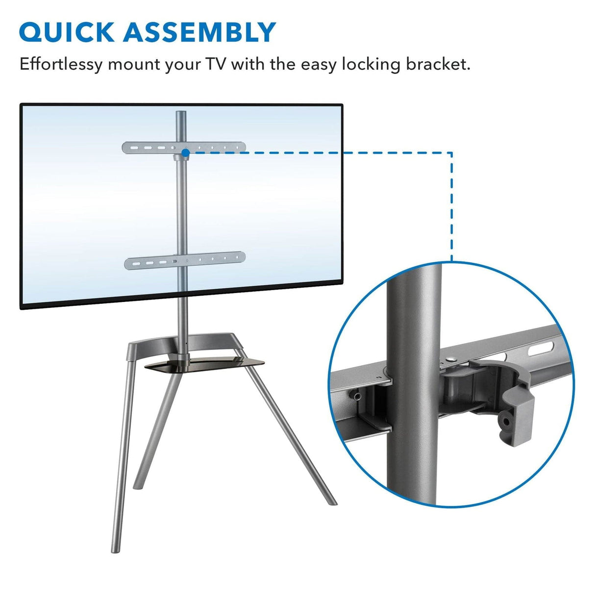 TV Stand - Modern TV Stand - Mount-It! - MI-889