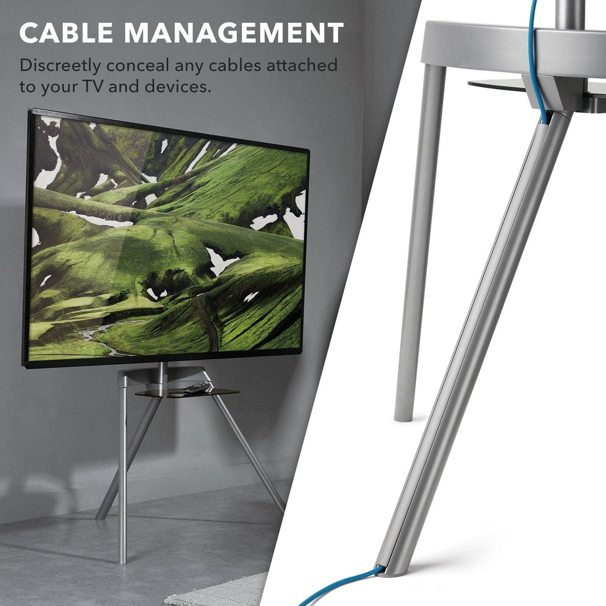 TV Stand - Modern TV Stand - Mount-It! - MI-889