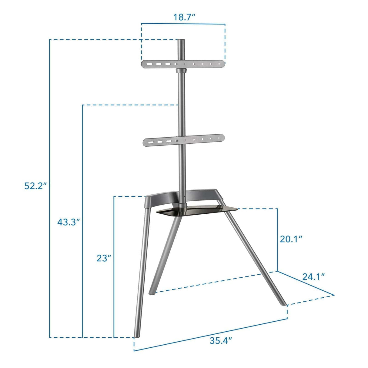 TV Stand - Modern TV Stand - Mount-It! - MI-889