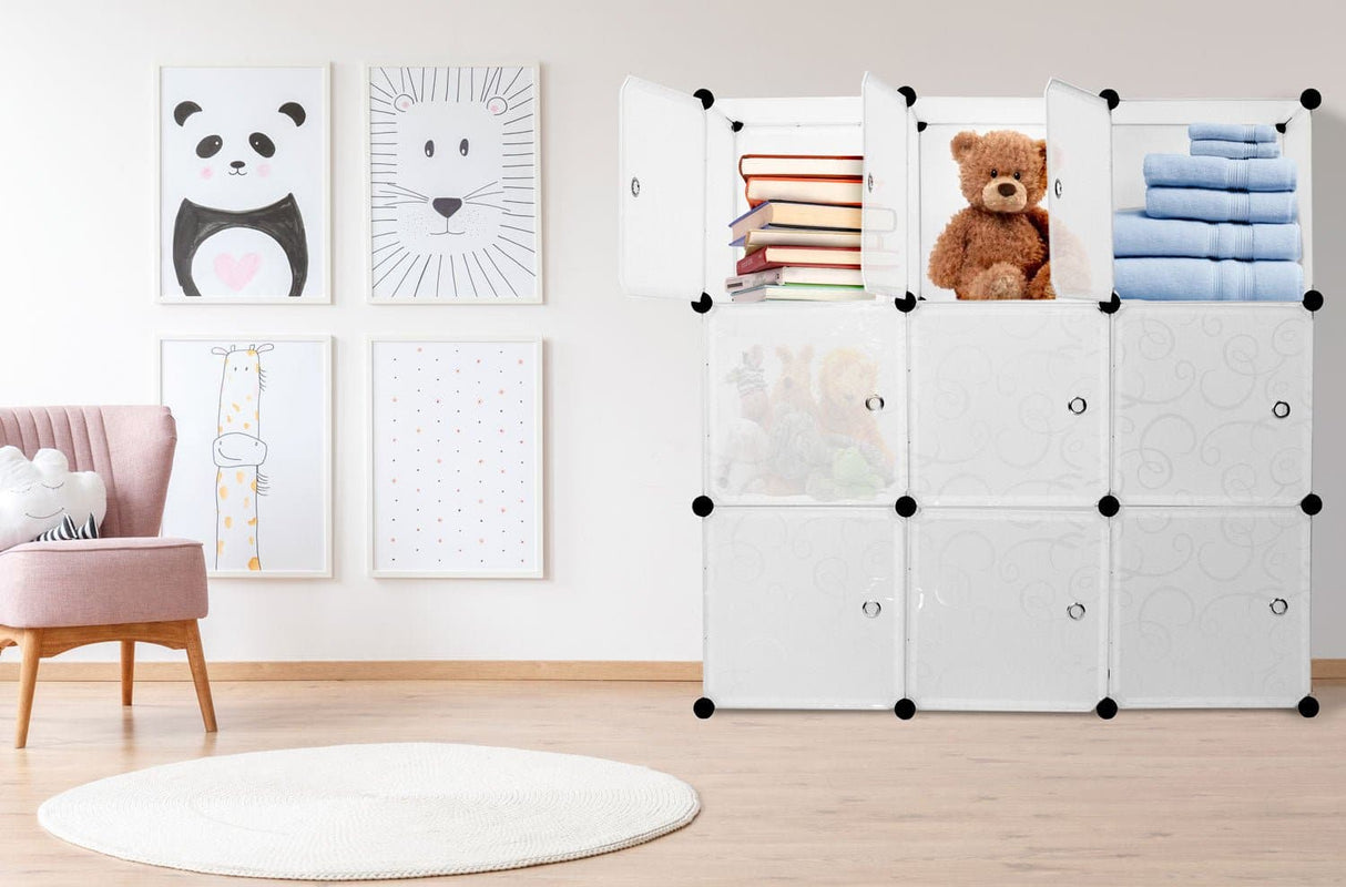 Storage Crate - Modular Cube Storage Organizer - Mount-It! -