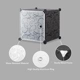 Storage - Modular Wardrobe Storage Organizer - 12 Cubes - Mount-It! - WI-4030XL