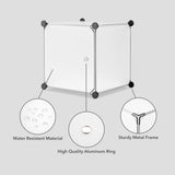 Storage - Modular Wardrobe Storage Organizer - 20 Cubes - Mount-It! - WI-4031XL