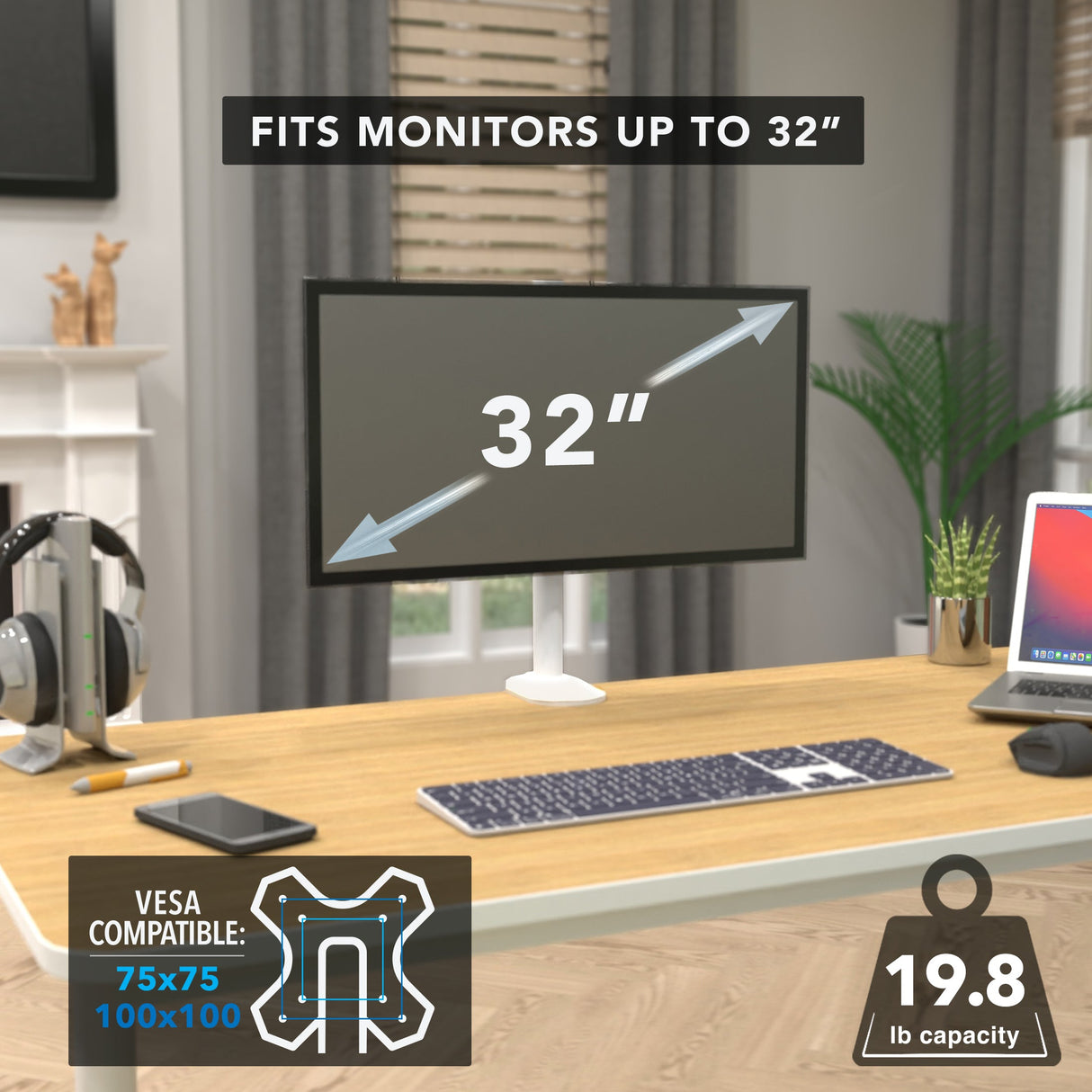 Monitor Mount - Monitor Desk Mount - Mount-It! -