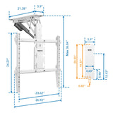 TV Mount - Motorized Ceiling TV Mount - Mount-It! -
