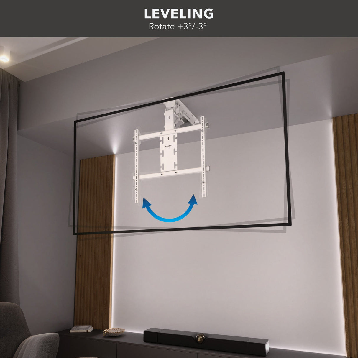 TV Mount - Motorized Ceiling TV Mount - Mount-It! -