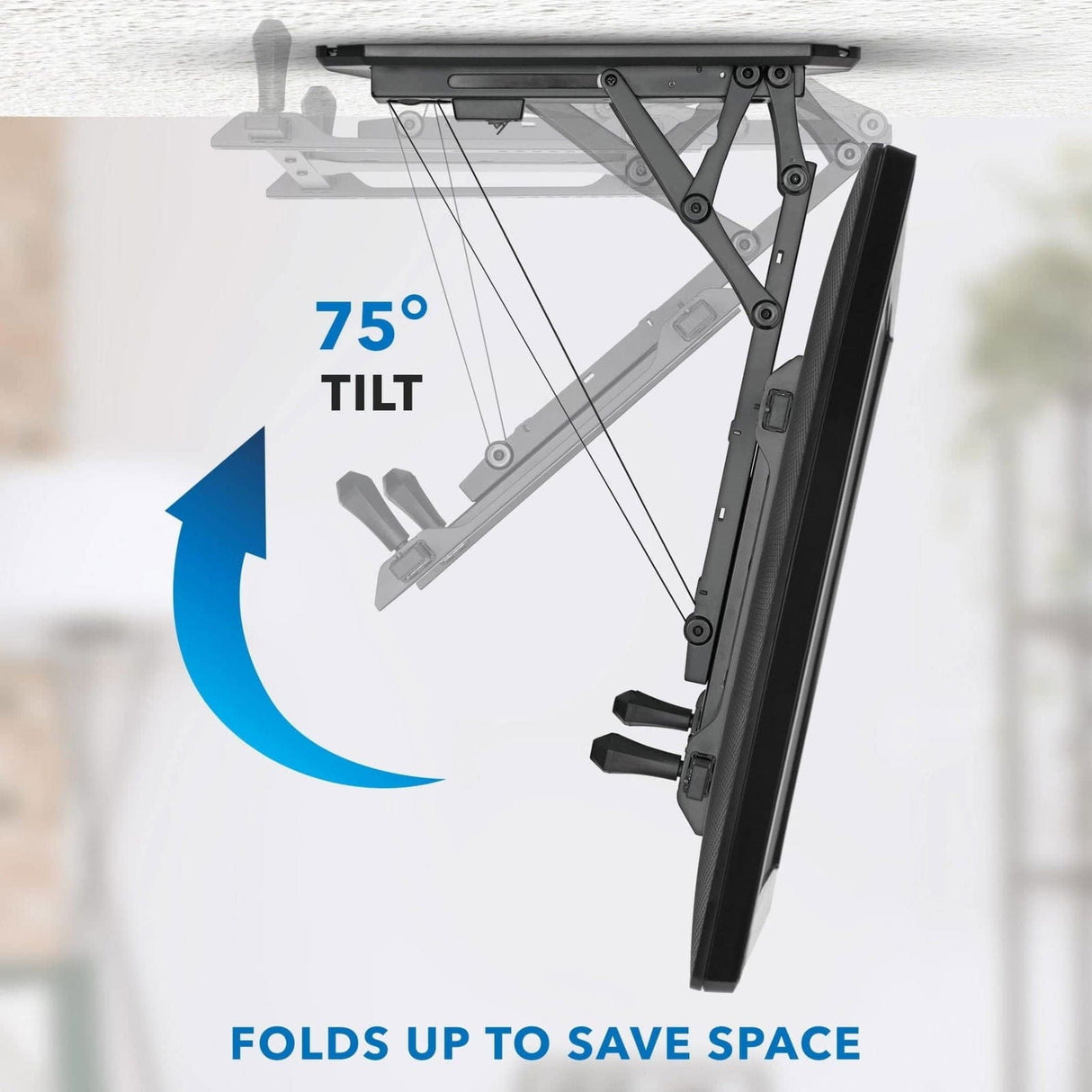 TV Mount - Motorized Ceiling TV Mount with Remote and App Controller - Mount-It! -