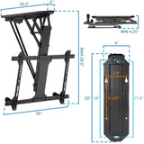 TV Mount - Motorized Ceiling TV Mount with Remote and App Controller - Mount-It! -