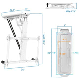 TV Mount - Motorized Ceiling TV Mount with Remote and App Controller - Mount-It! -