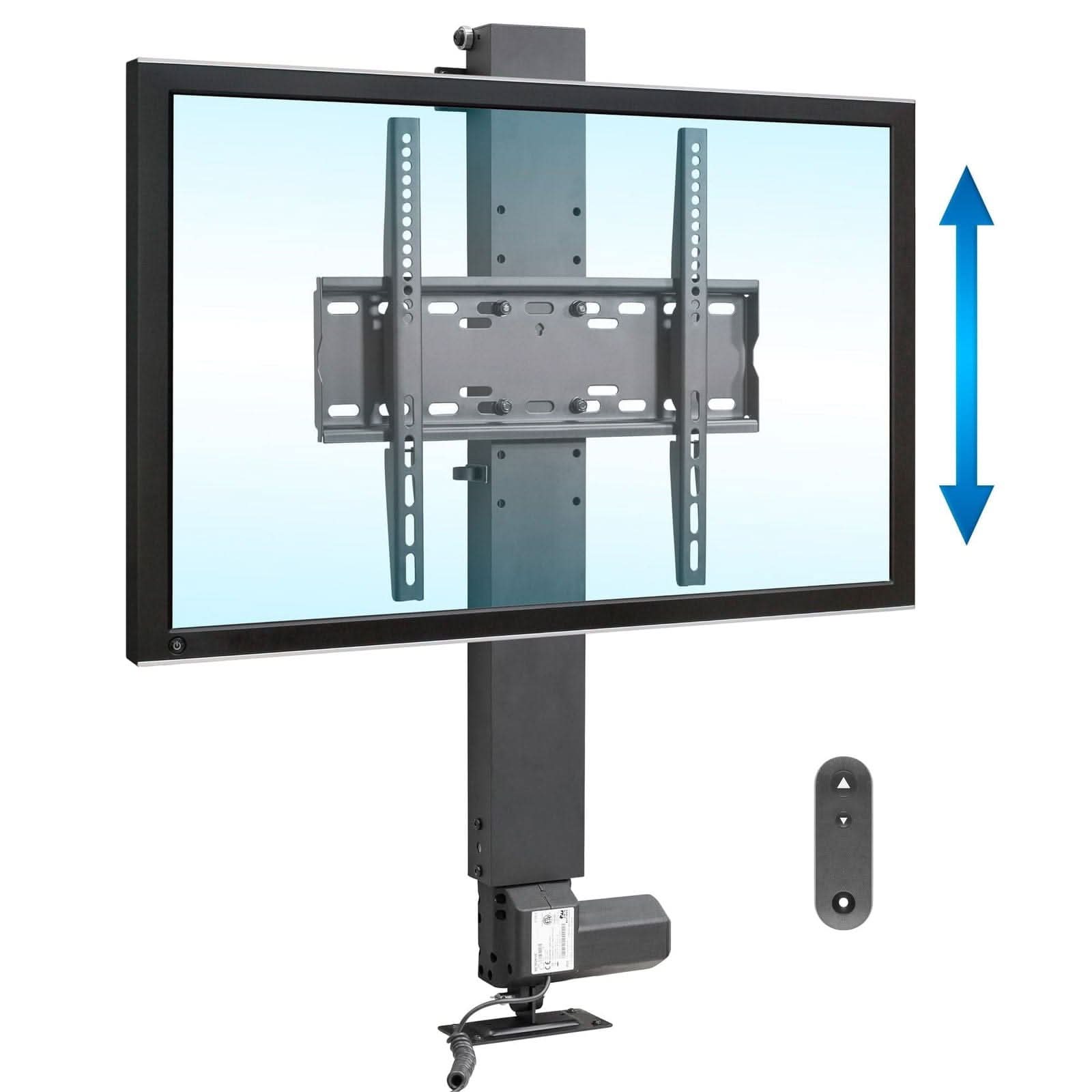 Mount-It! Motorized TV Cabinet Lift for 19" to 43" TVs | holds up to 77 lbs | MI-453 - Thumbnail 3