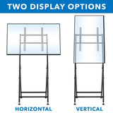 TV Stand - Portable TV Display Stand - Mount-It! - MI-1874