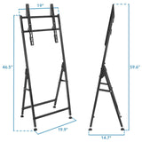 TV Stand - Portable TV Display Stand - Mount-It! - MI-1874