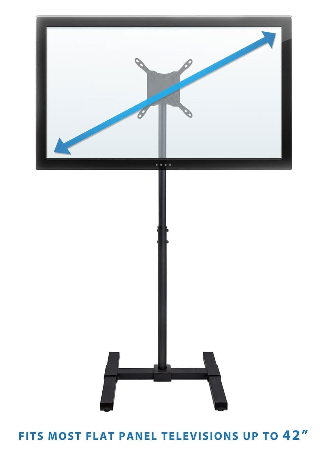 Mount-It! Portable TV Floor Stand MI-878 - Thumbnail 4