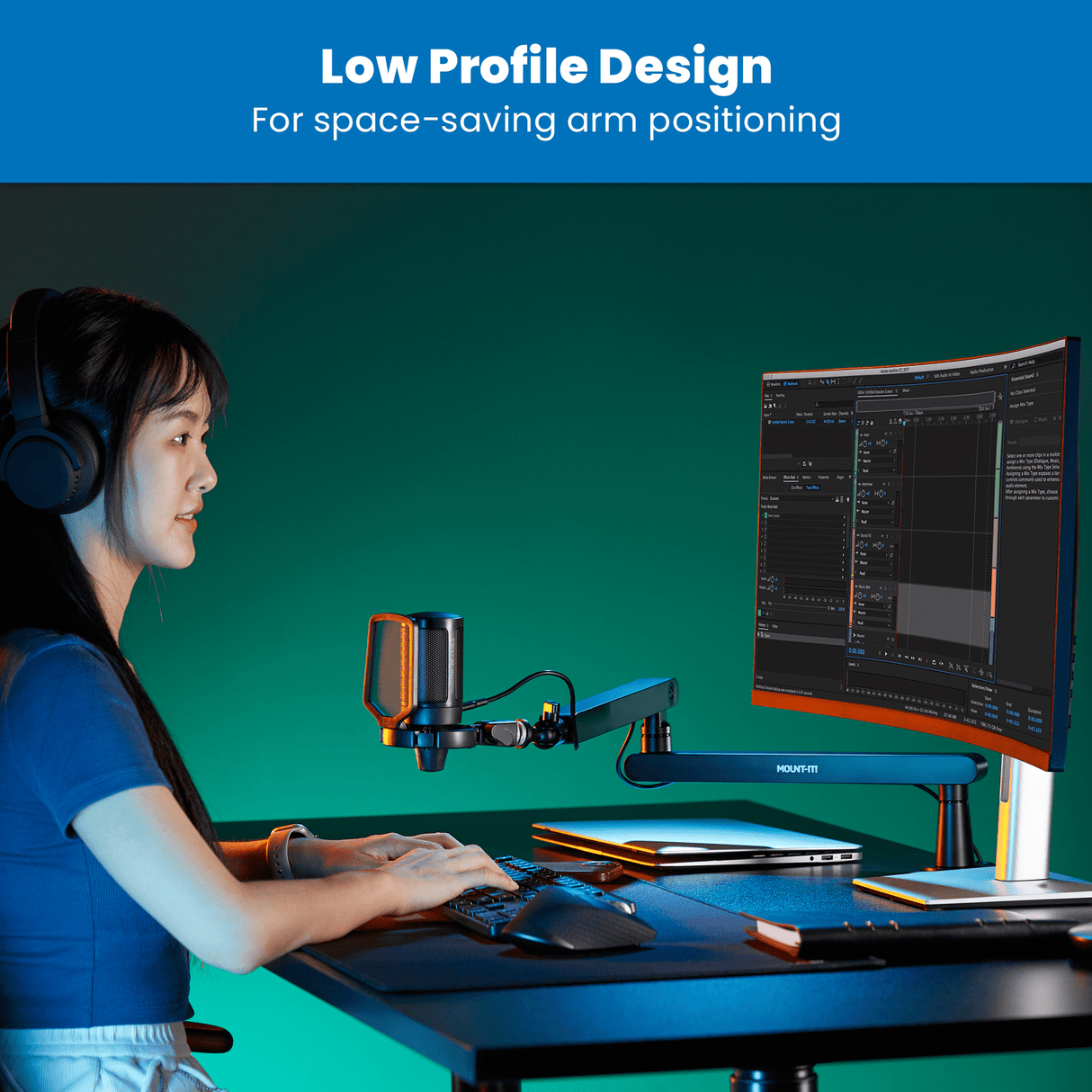 Mount-It! Premium Microphone Boom Arm Mount-It! MI-7612