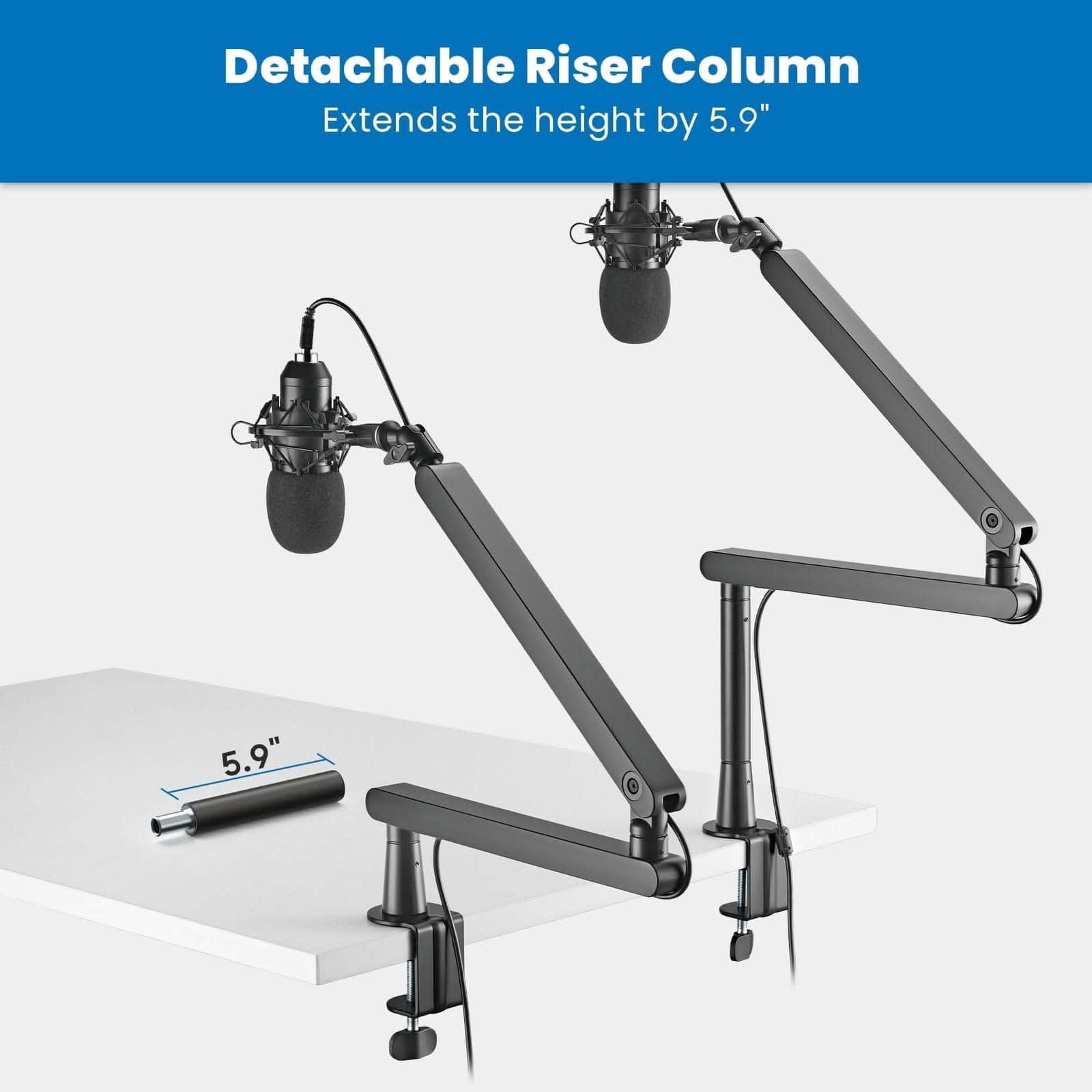 Premium Microphone Boom Arm - Mount-It!