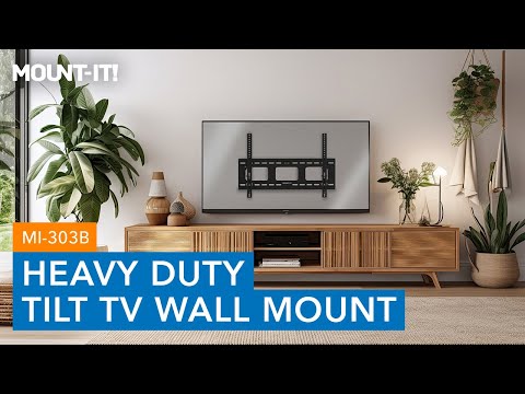 Heavy Duty Tilt TV Wall Mount Video
