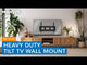 Heavy Duty Tilt TV Wall Mount Video