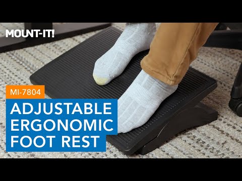 Adjustable Ergonomic Foot Rest | MI-7804 (Features)